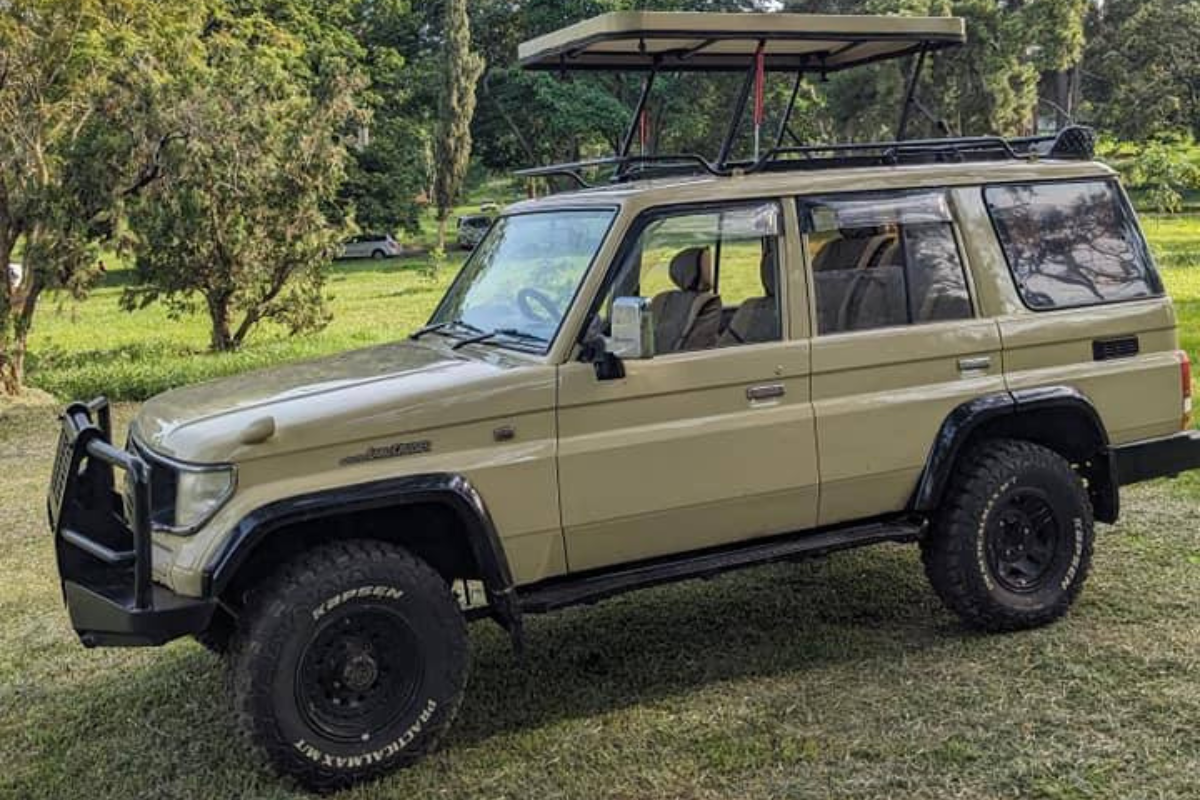 rent a 4x4 Land cruiser Hardtop in Rwanda